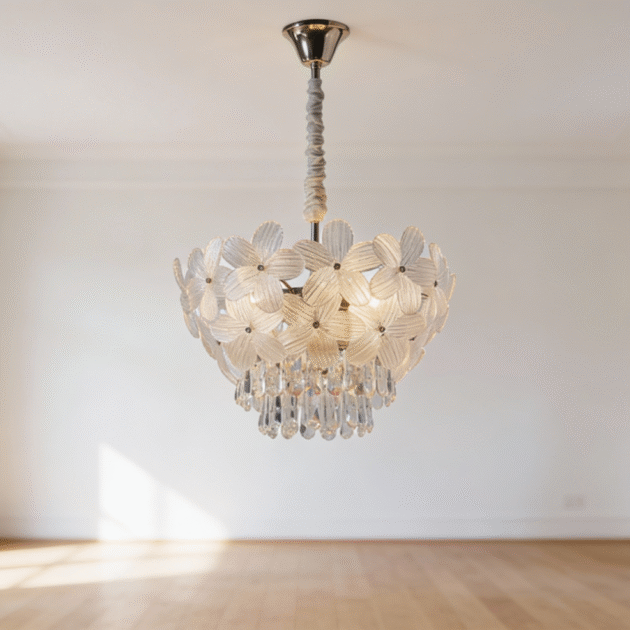 Lustre Cristal Floraison